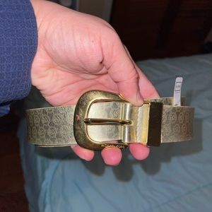 Gold MK Belt